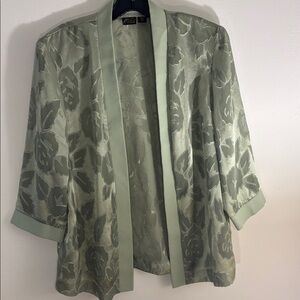 Haband Salon Studio women’s light see thru blazer sz  MP